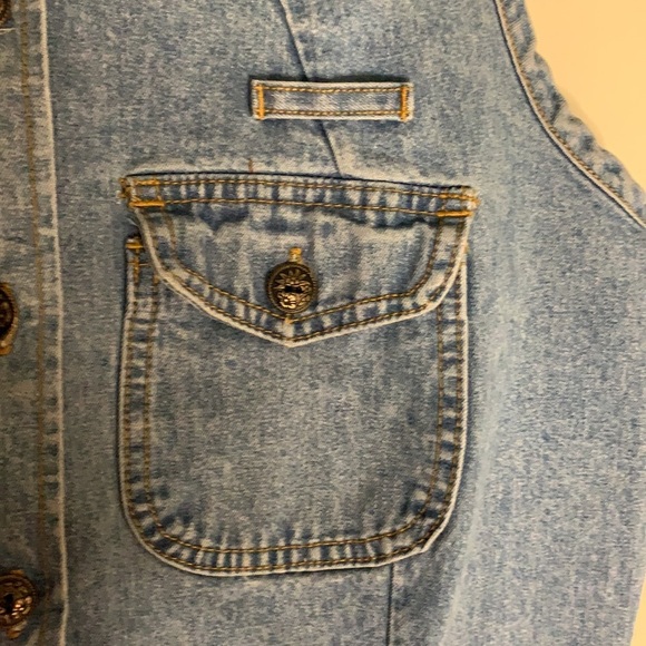 Vintage ZANA•DI Jean Pant & Vest Set - Picture 3 of 16